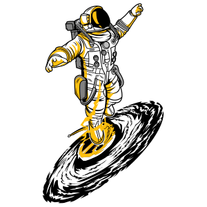 Astronaut on a planet